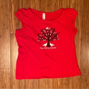 Vintage 2003 White Stripes concert tee, size L, runs smaller.